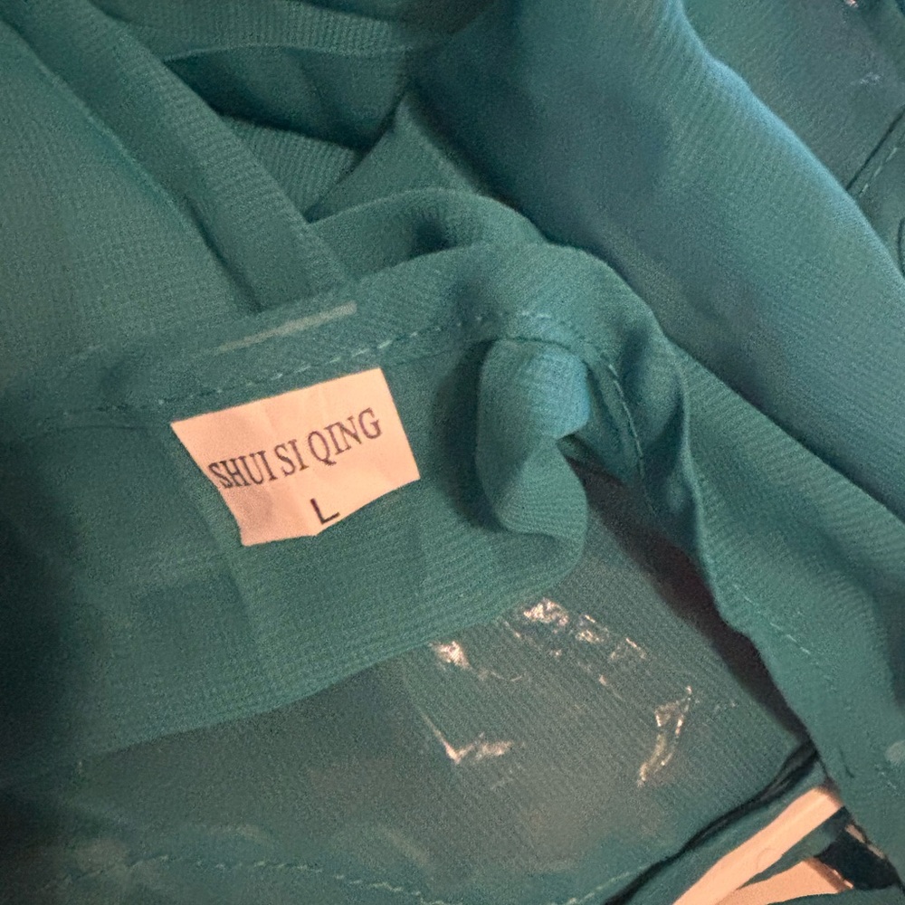 Teal SHUI SI QING Top